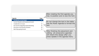 PowerAgenda screenshot 2