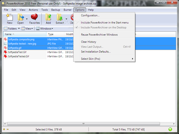 PowerArchiver 2010 Free screenshot 14