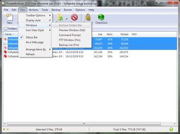 PowerArchiver 2010 Free screenshot 9
