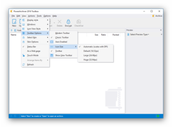 PowerArchiver 2016 screenshot 2