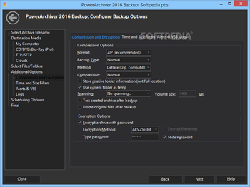 PowerArchiver screenshot 10