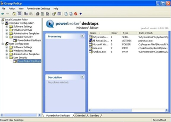 PowerBroker Desktops  screenshot