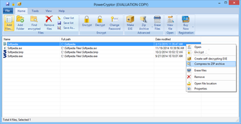 PowerCryptor Encryption Suite screenshot