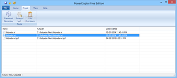 PowerCryptor Free Edition screenshot 3