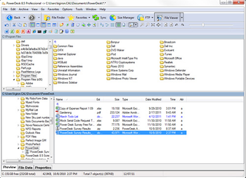 PowerDesk Pro screenshot