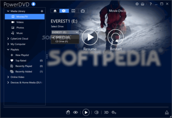 PowerDVD Pro screenshot