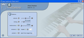 PowerFlashCards Piano Level 3 screenshot