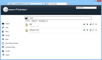 PowerFolder screenshot 3