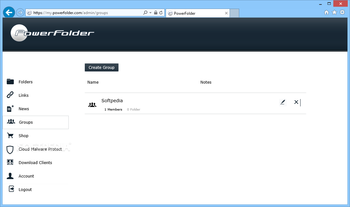 PowerFolder screenshot 4