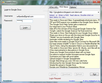 PowerGDocs screenshot