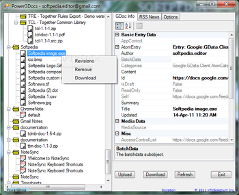PowerGDocs screenshot 2