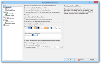PowerGREP screenshot 14
