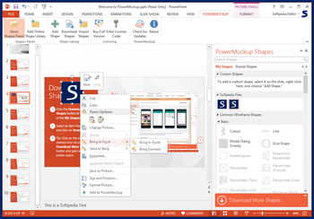 PowerMockup screenshot 2