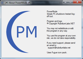 PowerMode screenshot