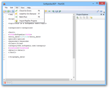 PowerPlus IDE screenshot 4