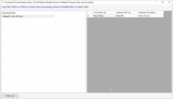 Powerpoint Find and Replace Batch screenshot 5