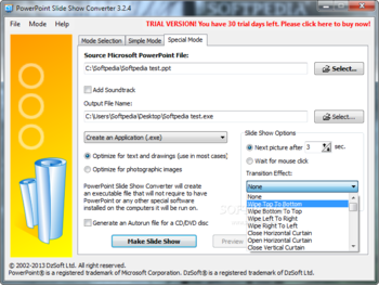 PowerPoint Slide Show Converter screenshot 4