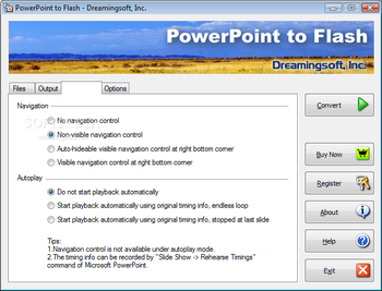 PowerPoint to Flash screenshot 3