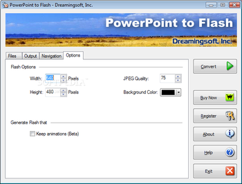 PowerPoint to Flash screenshot 4
