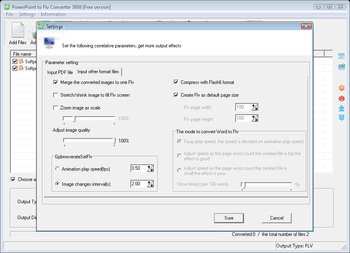 PowerPoint to Flv Converter 3000 screenshot 2