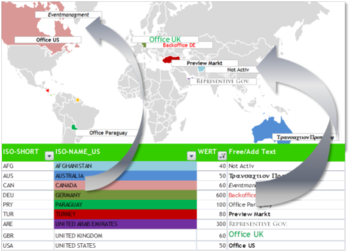 PowerPoint Worldmap screenshot 2