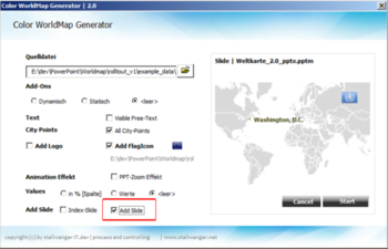 PowerPoint Worldmap screenshot 4