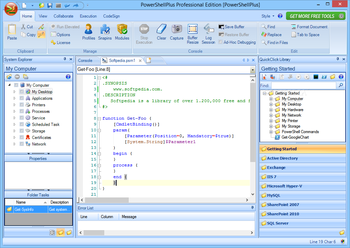 PowerShellPlus Professional Edition (foremerly PowerShell Plus) screenshot