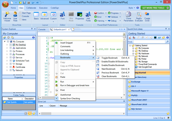 PowerShellPlus Professional Edition (foremerly PowerShell Plus) screenshot 2