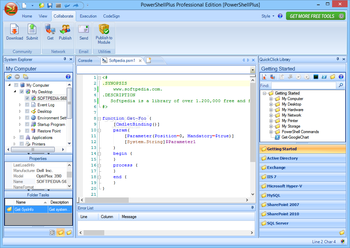 PowerShellPlus Professional Edition (foremerly PowerShell Plus) screenshot 3