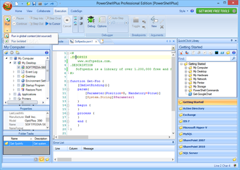 PowerShellPlus Professional Edition (foremerly PowerShell Plus) screenshot 4