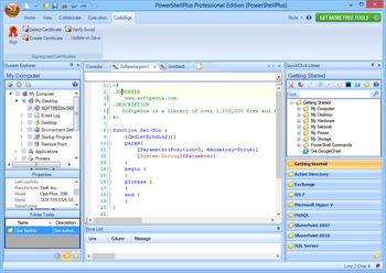 PowerShellPlus Professional Edition (foremerly PowerShell Plus) screenshot 5