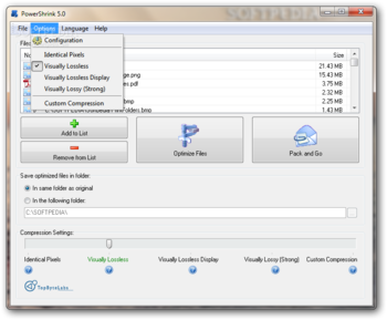 PowerShrink screenshot 3