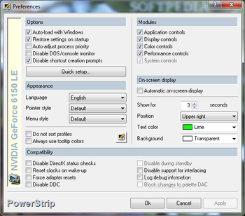 PowerStrip screenshot 10