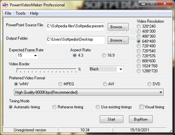 PowerVideoMaker Professional screenshot
