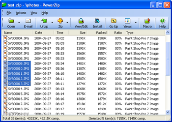PowerZip screenshot 3