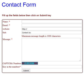 ppContactForm screenshot 2