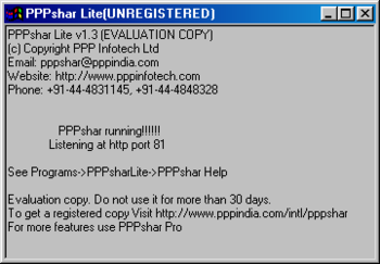 PPPshar Lite screenshot