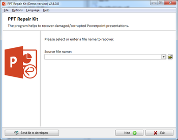 PPT Repair Kit screenshot