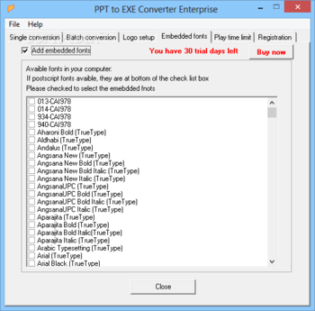 PPT to EXE Converter Enterprise screenshot 4