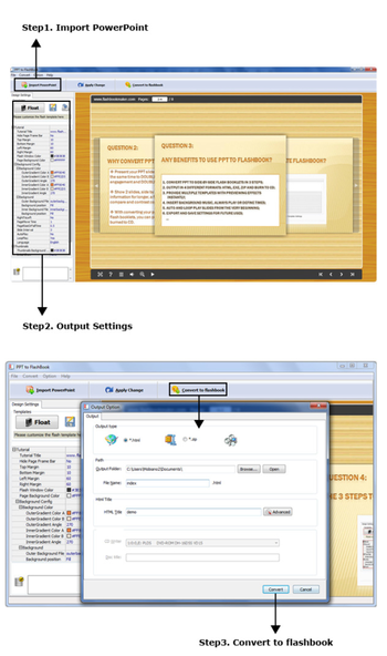 PPT to FlashBook screenshot