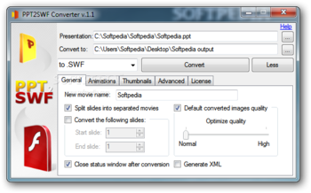 PPT2SWF Converter screenshot