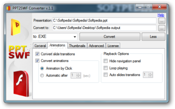 PPT2SWF Converter screenshot 2