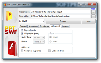 PPT2SWF Converter screenshot 4