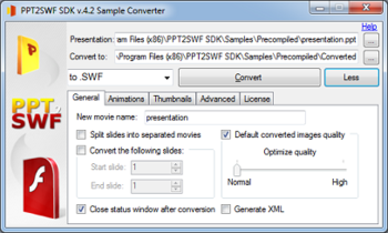 PPT2SWF SDK screenshot