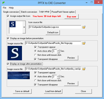 PPTX to EXE Converter screenshot 3