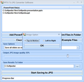 PPTX To JPG Converter Software screenshot 3