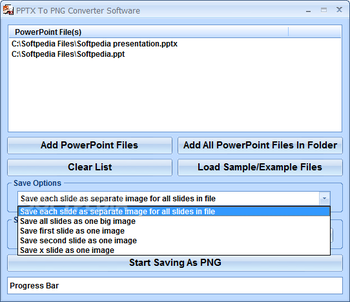 PPTX To PNG Converter Software screenshot 2