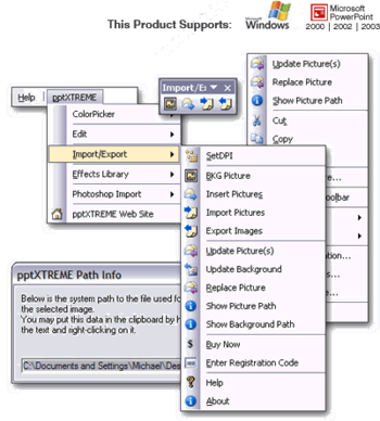 pptXTREME Import Export for PowerPoint screenshot