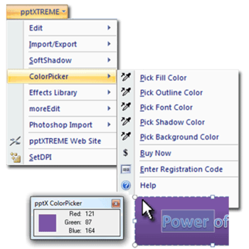 pptXTREME moreEdit for PowerPoint screenshot