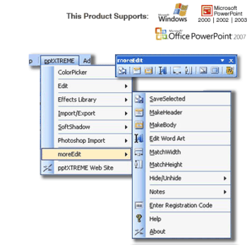 pptXTREME moreEdit screenshot